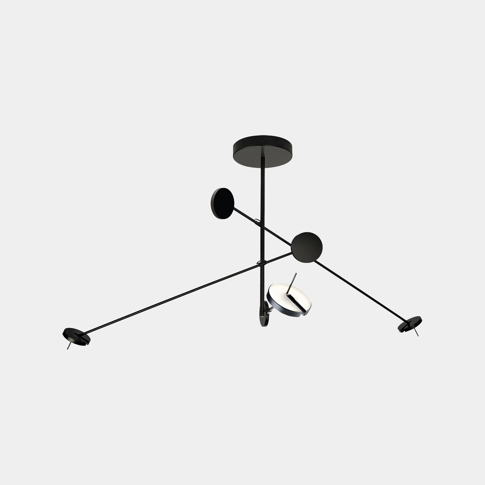 Leds C4 - Invisible Triplex 28.5W 2700K Nero