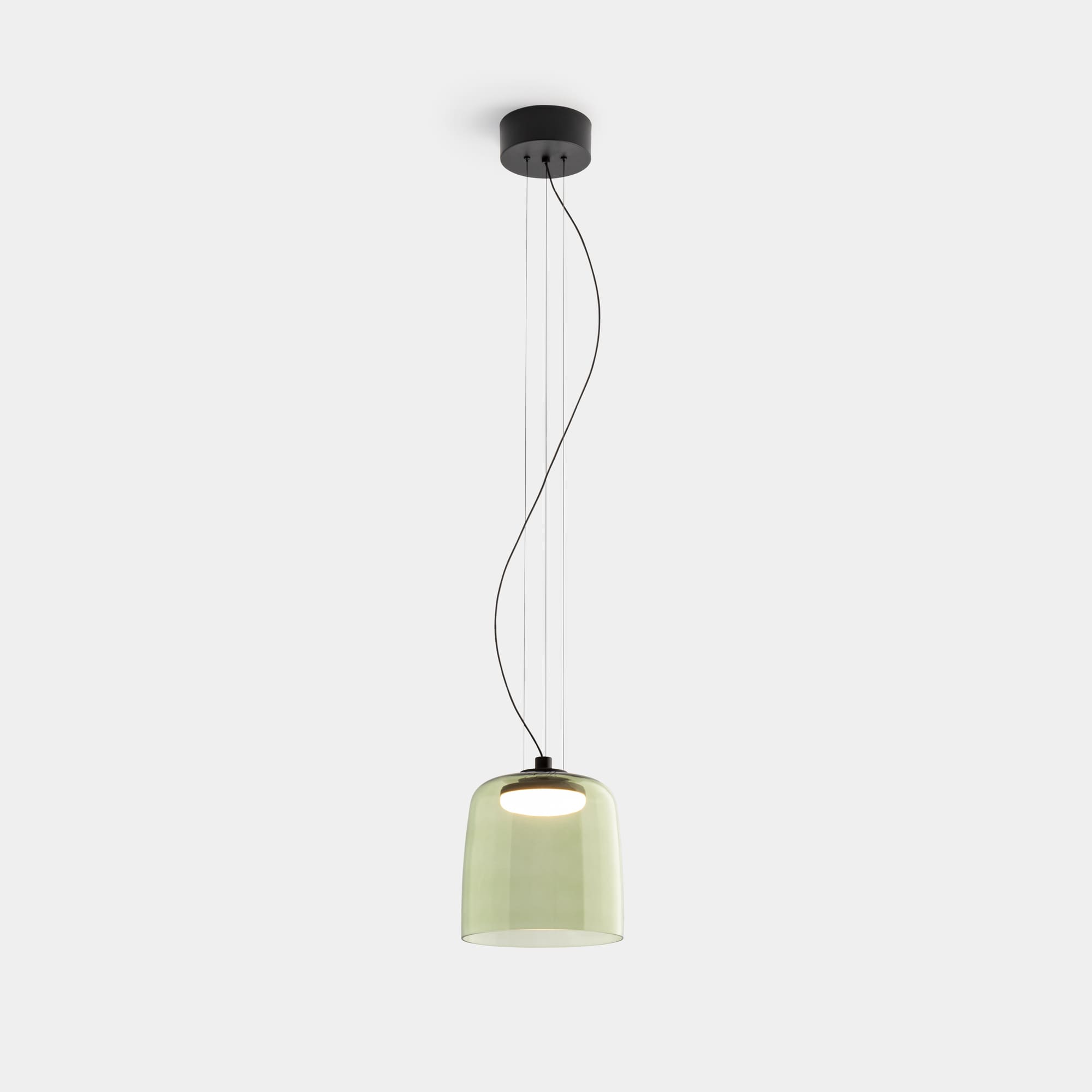 Leds C4 - Levels 1 Body Ø220mm 19W Nero