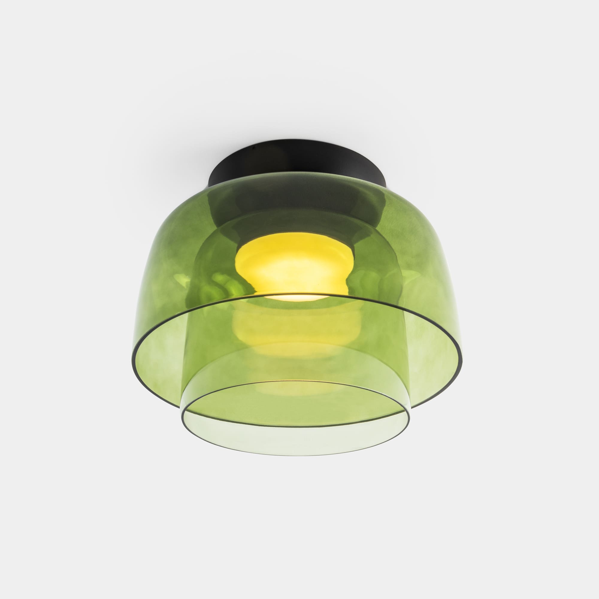 Leds C4 - Levels 2 Bodies Ø320mm + Ø220mm 28W Nero