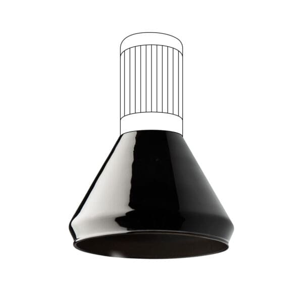 Leds C4 - Iris Cone Front Nero