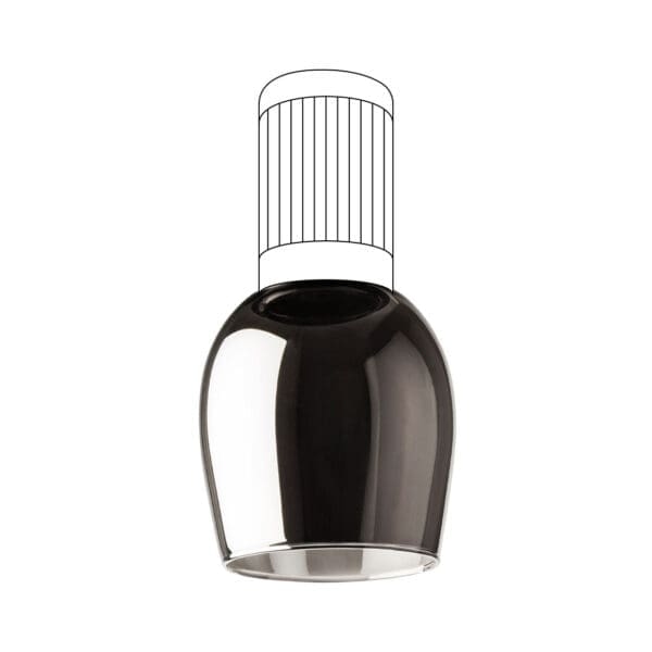 Leds C4 - Iris Glass Front Bianco
