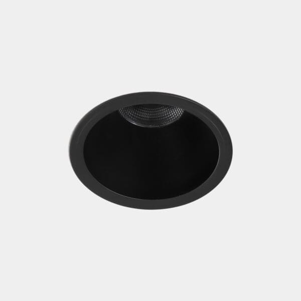 Leds C4 - Play Visual Comfort Round Fixed Trim GU10 8W Nero