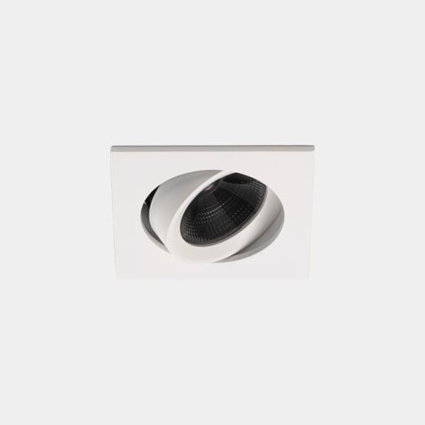 Leds C4 - Play Flat Square Adjustable GU10 8W Bianco