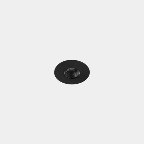 Leds C4 - Play Mini Flat Round Fixed 3.2W 2700K Nero