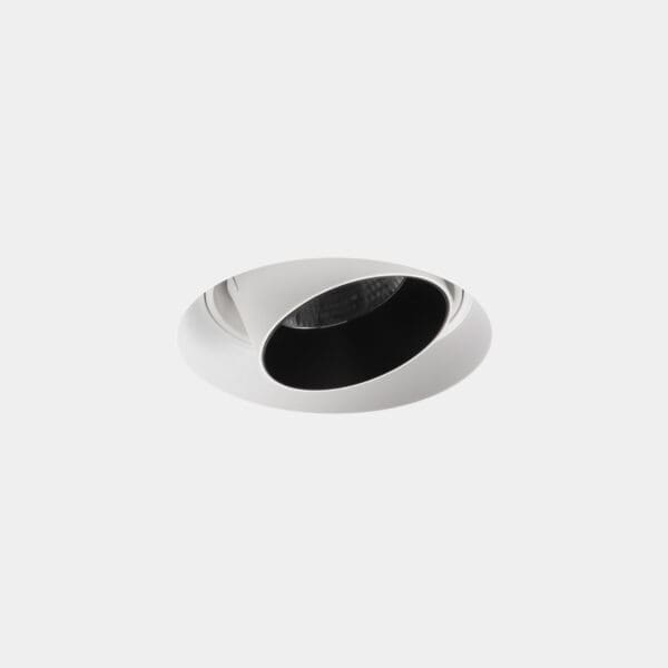 Leds C4 - Play Snoot Round Adjustable Trimless GU10 8W Bianco