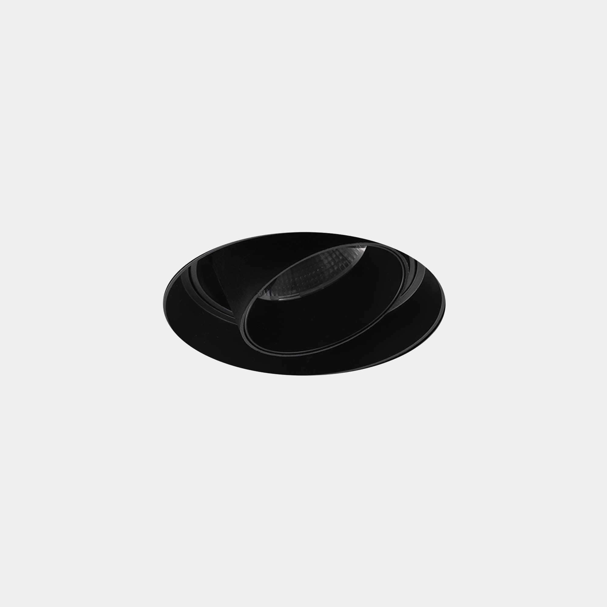 Leds C4 - Play Snoot Round Adjustable Trimless GU10 8W Nero