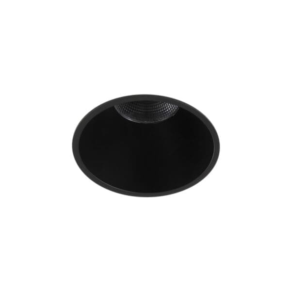 Leds C4 - Play Visual Comfort Round Fixed MicroTrim GU10 8W Nero