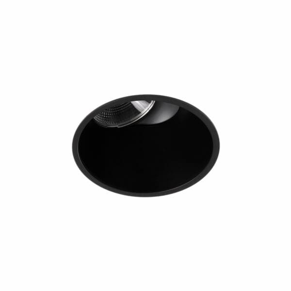 Leds C4 - Play Visual Comfort Round Adjustable MicroTrim GU10 8W Nero