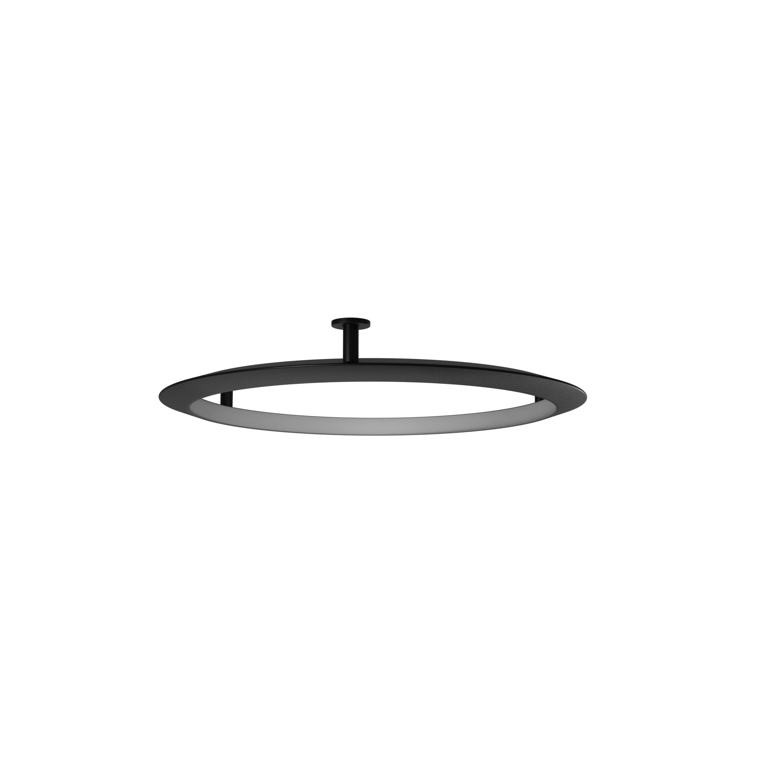 Leds C4 - Circular Inward Recessed Ø600 39W 2700K Nero