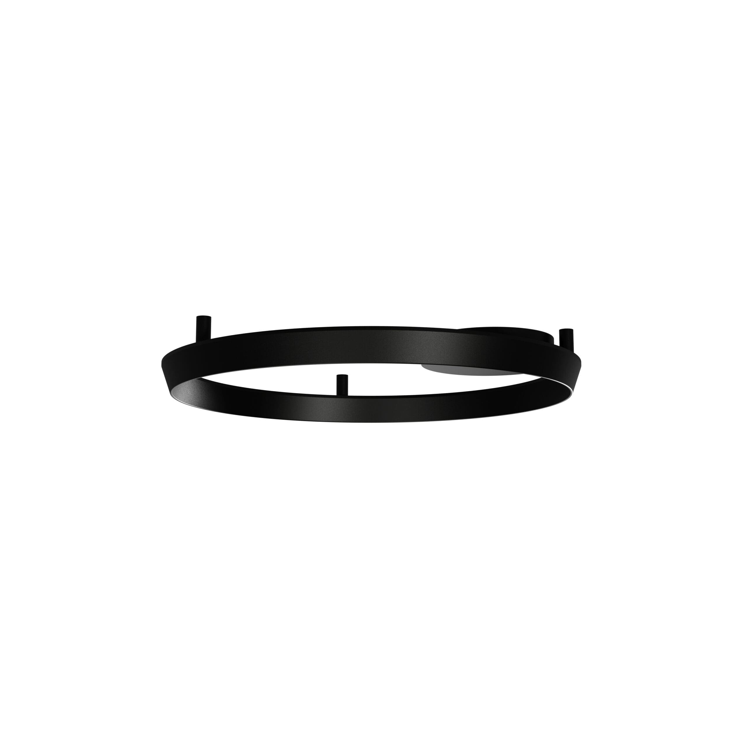 Leds C4 - Circular Outward Indoor Surface Ø600 39W 2700K Nero