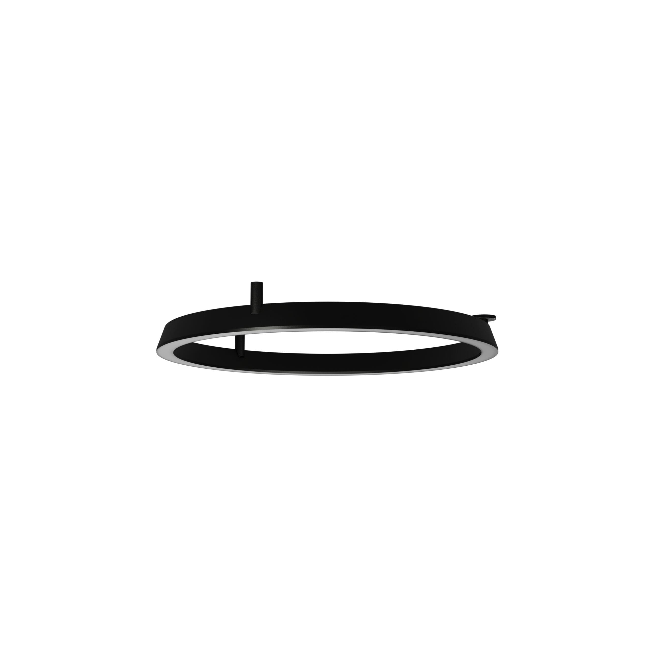 Leds C4 - Circular Downward Recessed Ø600 33W 2700K Nero