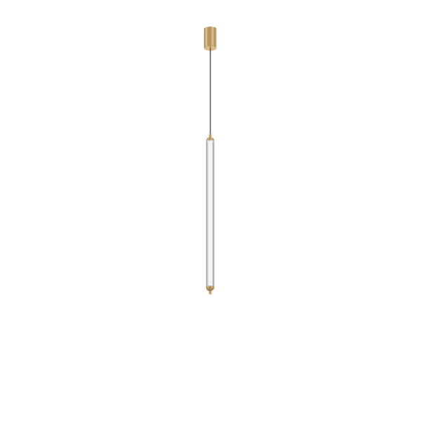Wever e Ducrè - Flyra Ceiling Susp 1.1 Vertical LED 3000K Champagne
