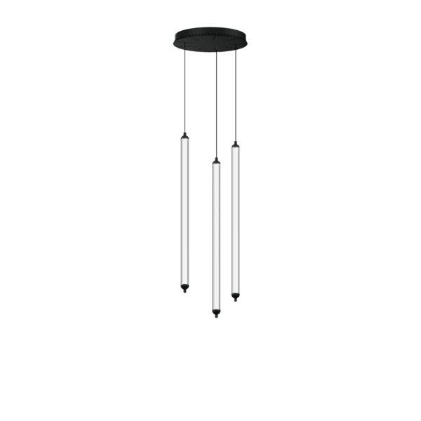Wever e Ducrè - Flyra Ceiling Susp 3.1 Vertical LED 3000K Nero
