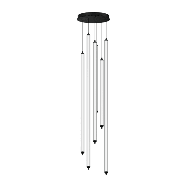 Wever e Ducrè - Flyra Ceiling Susp 6.3 Vertical LED 3000K Nero