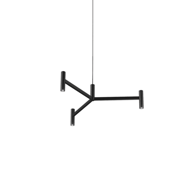Wever e Ducrè - Match Lusta Ceiling Susp 1.0 LED 2700K Nero