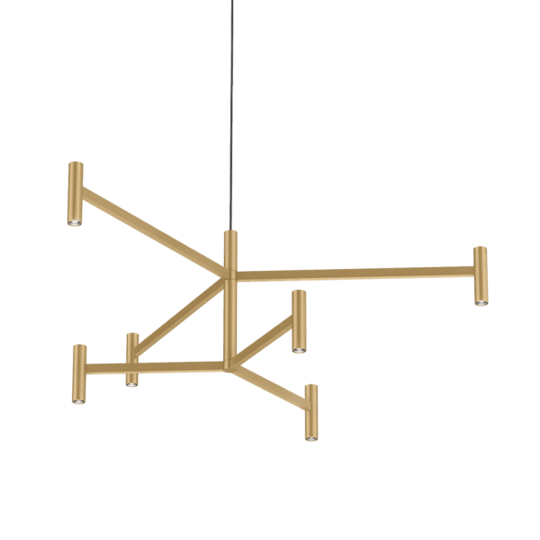 Wever e Ducrè - Match Lusta Ceiling Susp 2.1 LED 2700K Champagne