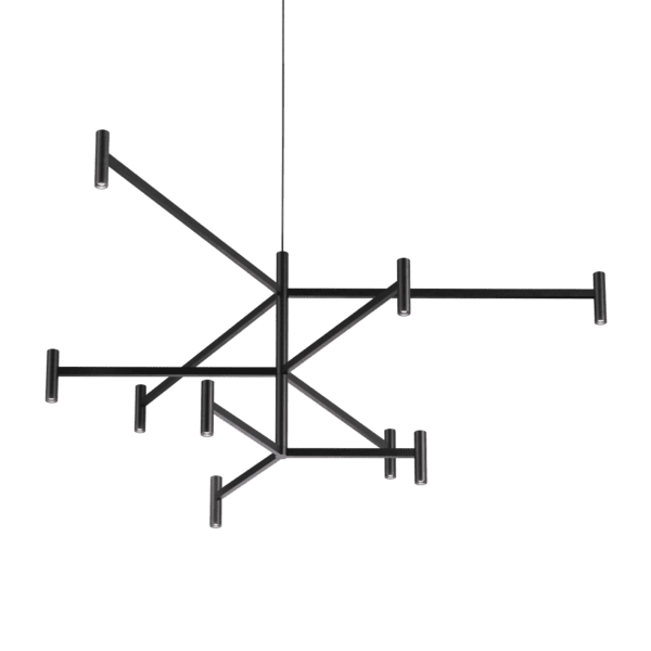 Wever e Ducrè - Match Lusta Ceiling Susp 3.2.1 LED 2700K Nero
