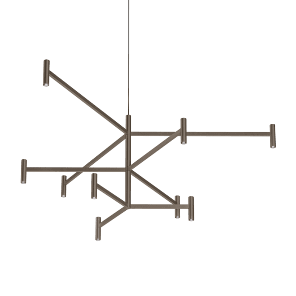 Wever e Ducrè - Match Lusta Ceiling Susp 3.2.1 LED 2700K Bronzo
