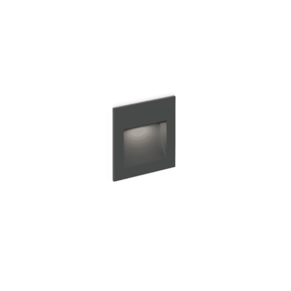 Wever e Ducrè - Oris Outdoor Wall Rec 0.8 LED 3000K Nero