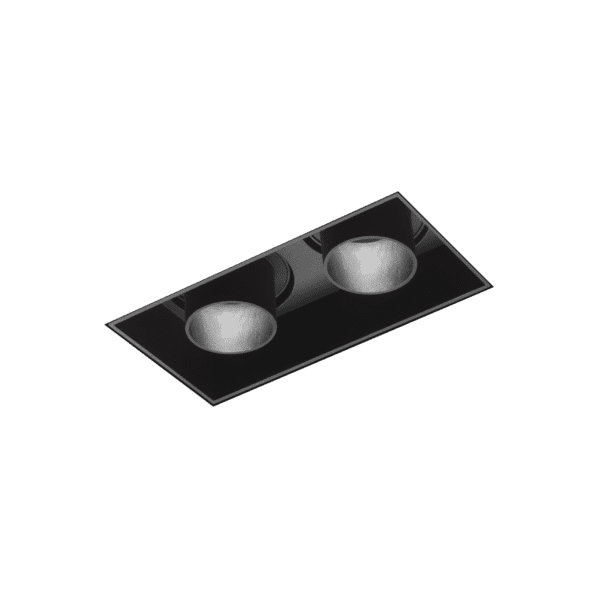 Wever e Ducrè - Sneak Trimless Ceiling Rec 2.0 LED 2000-3000K Nero