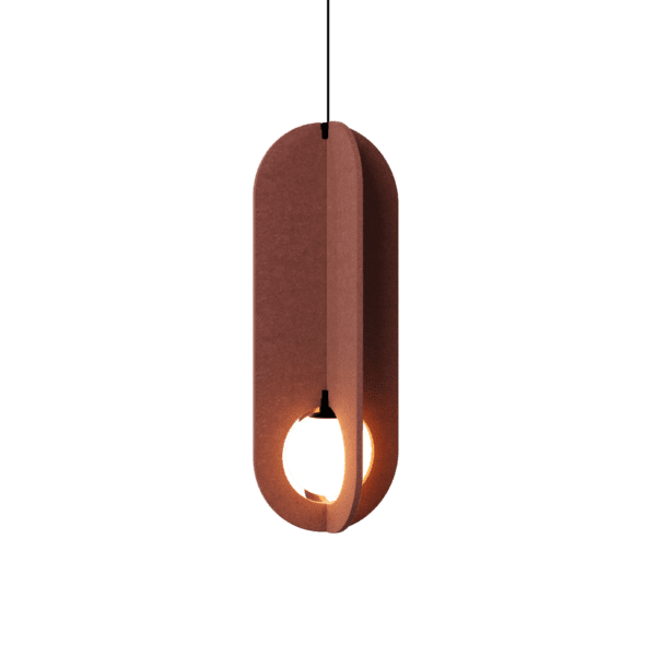 Wever e Ducrè - Solli Cocoon Ceiling Susp 1.0 LED 3000K Of Rosso