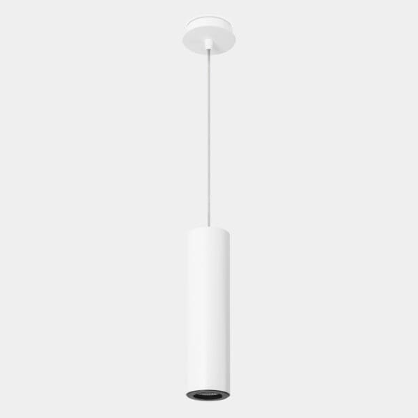 LEDS C4 - Lampada a sospensione Pipe 300mm - Bianco