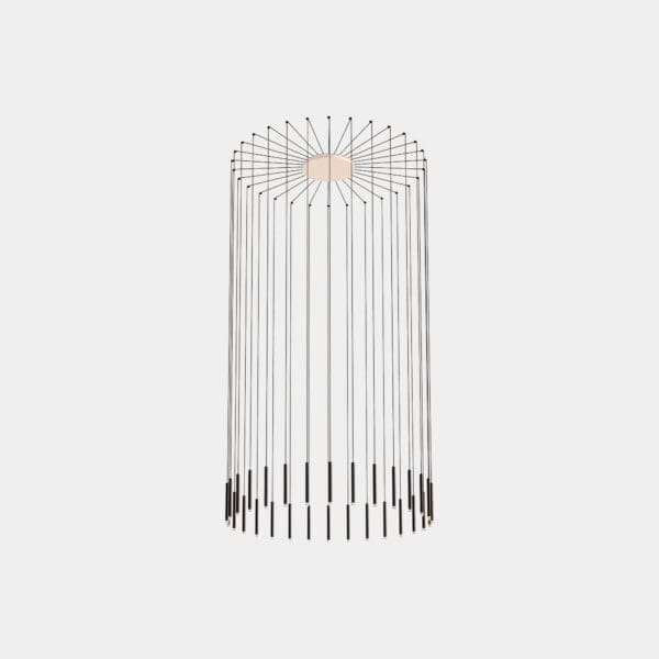 LEDS C4 - Lampada a sospensione Candle 30 Bodies - Bianco