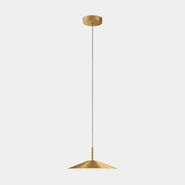 LEDS C4 - Lampada a sospensione H Surface - Oro