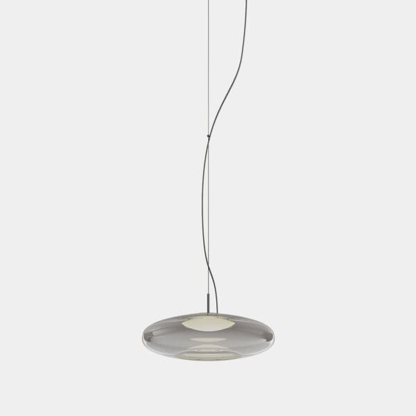 LEDS C4 - Lampada a sospensione Plat Recessed - Nero