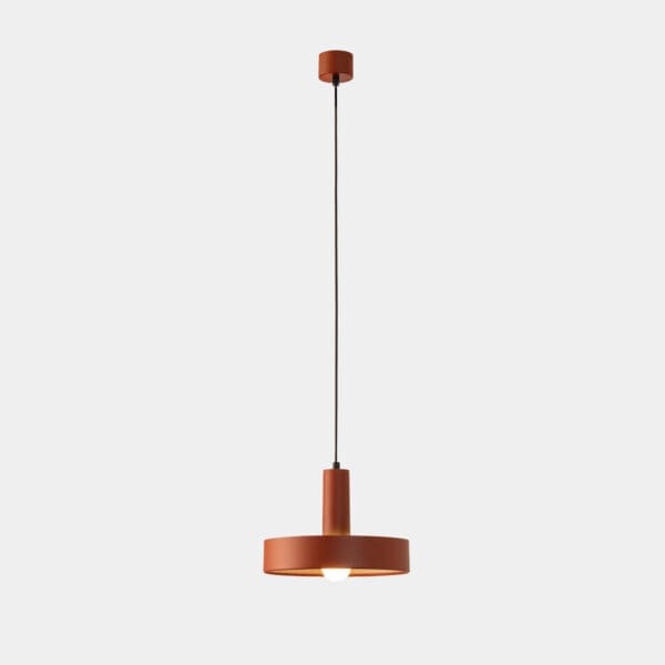 LEDS C4 - Lampada a sospensione Keops 1 Body Tiny - Rosso
