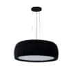 LEDS C4 - Lampada a sospensione Gong Microprisma Ø1000 - Nero