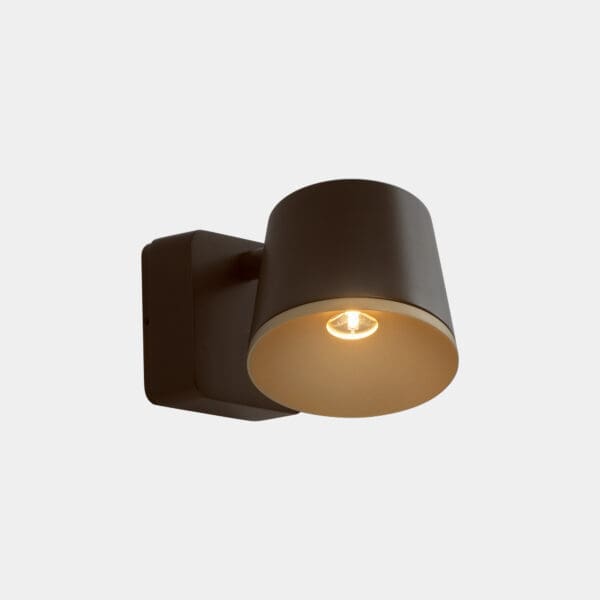 LEDS C4 - Applique Drone Single - Marrone