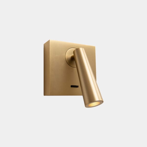 LEDS C4 - Lampada da lettura Gamma Mix&match Square - Oro