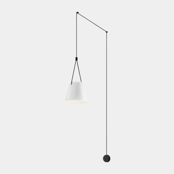 LEDS C4 - Applique Attic Single Conic Shape - Bianco