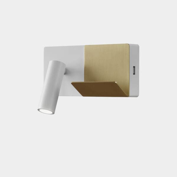 LEDS C4 - Lampada da lettura E-lamp Mini - Bianco