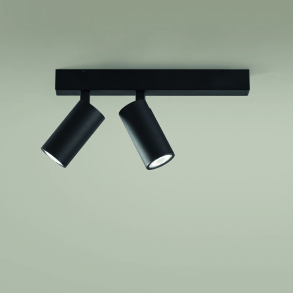 LEDS C4 - Faretto Simply 2 Bodies - Nero