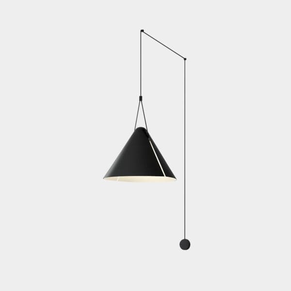 LEDS C4 - Applique Super Attic - Nero