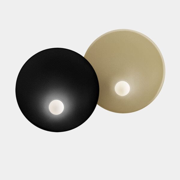 LEDS C4 - Applique Trip Double Ø460MM / Ø460MM - Nero