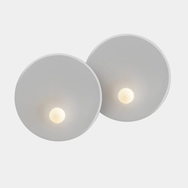 LEDS C4 - Applique Trip Double Ø460MM / Ø460MM - Grigio
