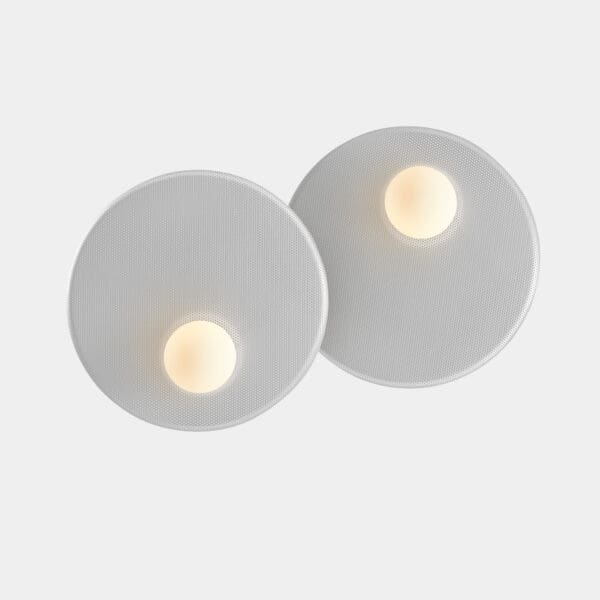 LEDS C4 - Applique Trip Double Ø300MM / Ø300MM - Grigio
