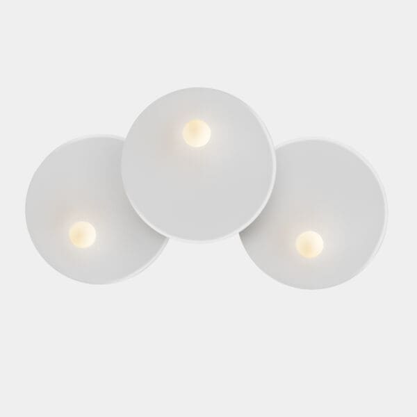 LEDS C4 - Applique Trip Triple Ø460MM / Ø460MM / Ø460MM - Bianco