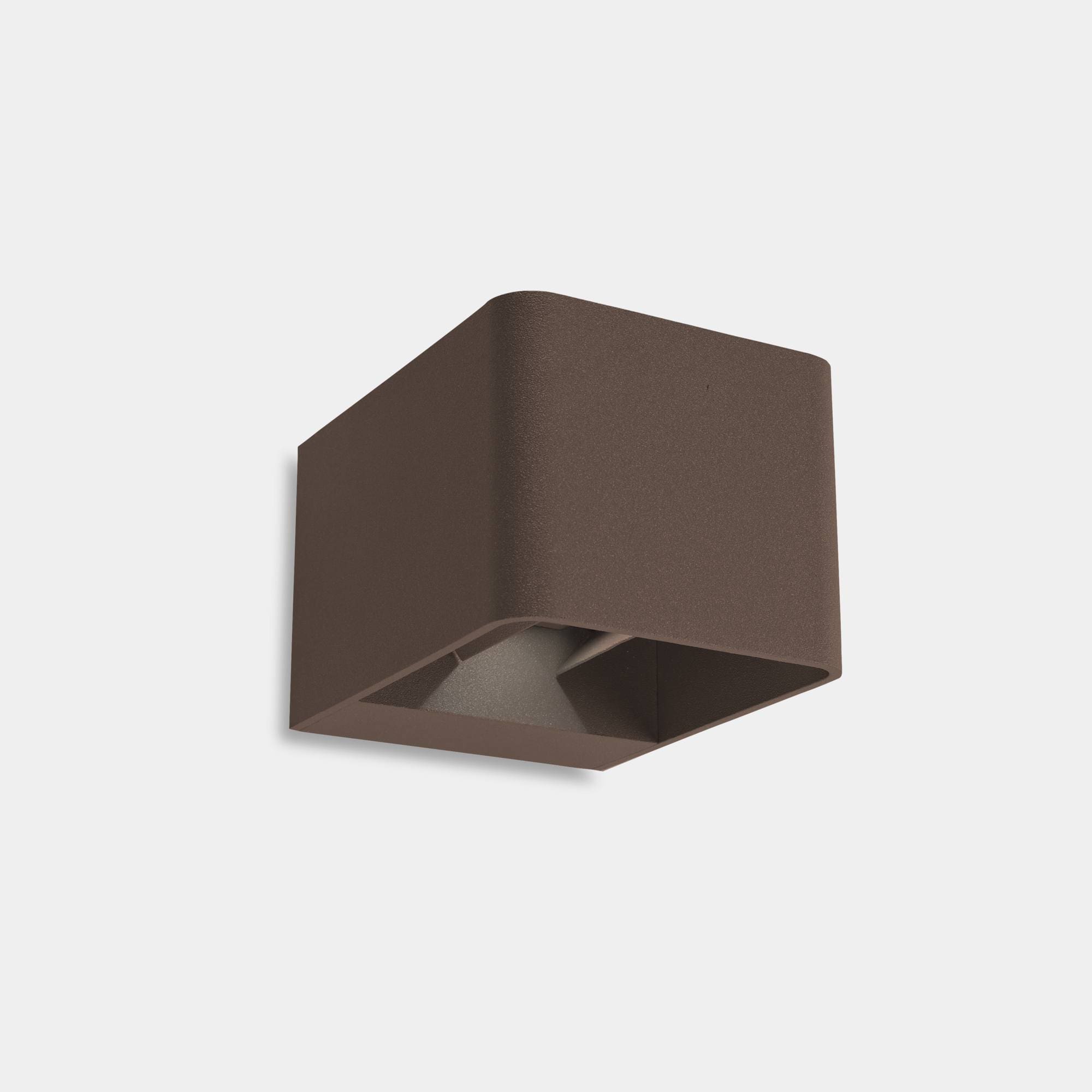 LEDS C4 - Applique Wilson Square - Marrone