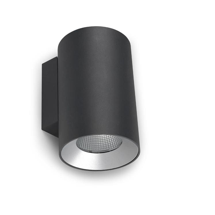 LEDS C4 - Applique Cosmos Single Emission Ø110MM - Grigio