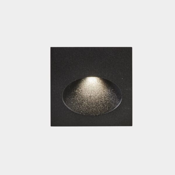 LEDS C4 - Segnapasso da incasso Bat Square Oval - Grigio