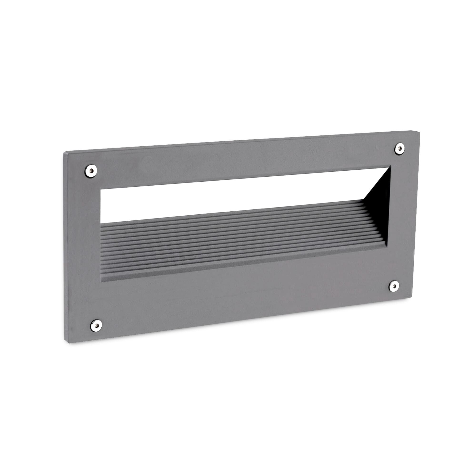 LEDS C4 - Segnapasso da incasso Micenas Asymmetrical Rectangular - Grigio