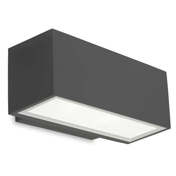 LEDS C4 - Applique Afrodita LED 275mm Double Emission - Grigio