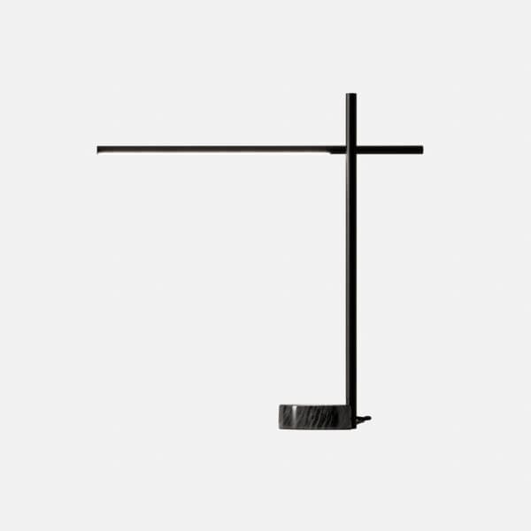 LEDS C4 - Lampada da tavolo Tubs - Nero
