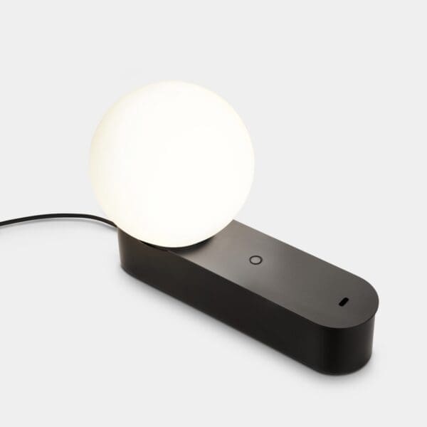 LEDS C4 - Lampada da tavolo Perlina - Nero