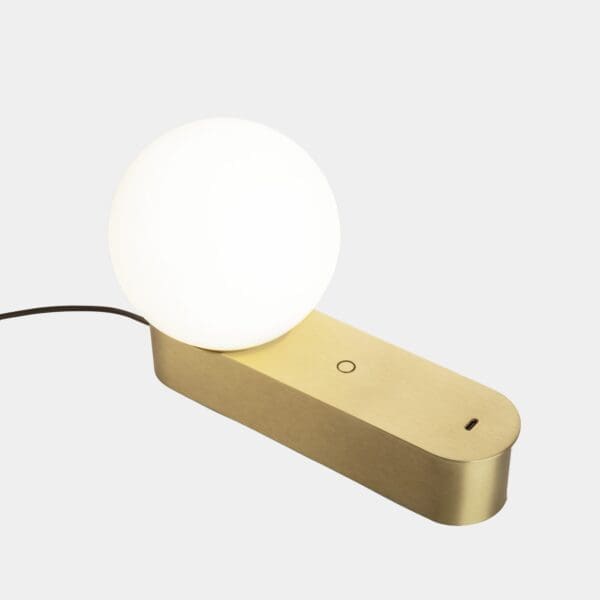 LEDS C4 - Lampada da tavolo Perlina - Oro