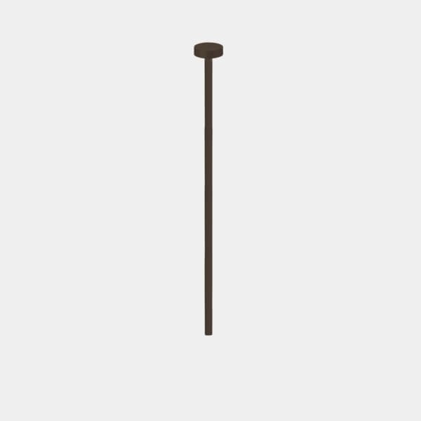 LEDS C4 - Paletto luminoso Orbit Spike Small Hole Cover - Marrone
